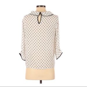 Zara Basic Polka Dot Print- White and Black